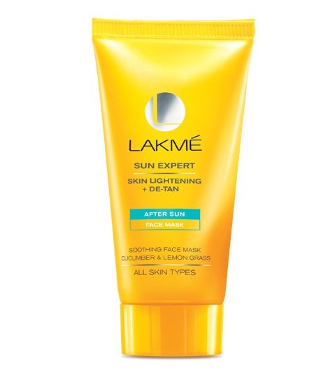 Lakme Sun Expert After Sun Skin Lightening + De-Tan Face Mask