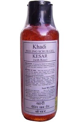 Khadi Peeling Scrub Gel Kesar Review