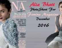 Alia Bhatt PhotoShoot Femina Magazine December 2016
