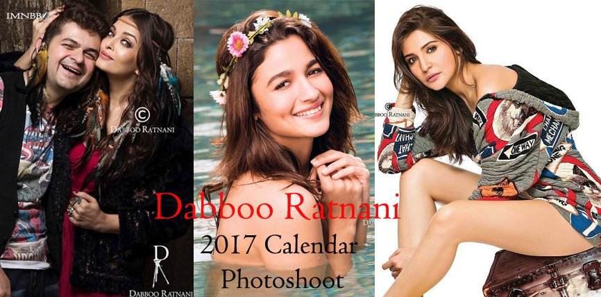 Dabboo Ratnani 2017 Calendar Photoshoot